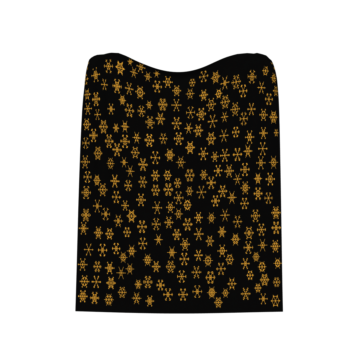 Black & Mustard|50in x 60in