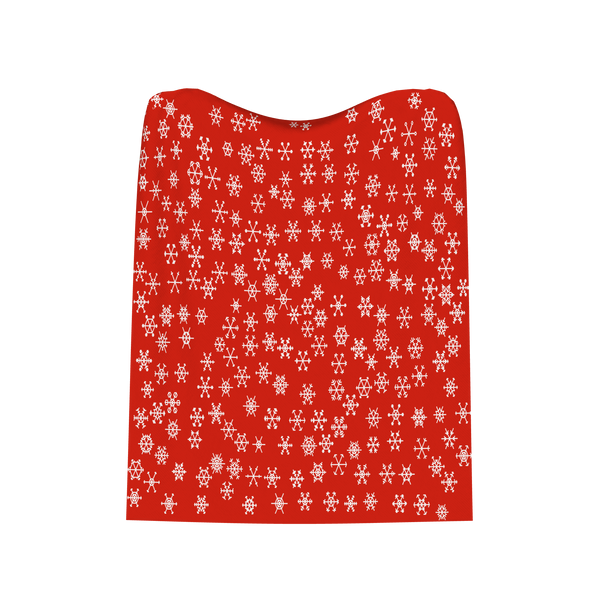 Chili & White · “Peppermint” Mini Snowflakes: Blanket