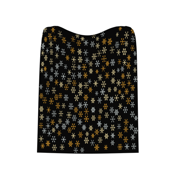 Black & Citrus Mix · “Snowflakes That Stay On My Nose And Eyelashes” Mini Snowflakes: Blanket