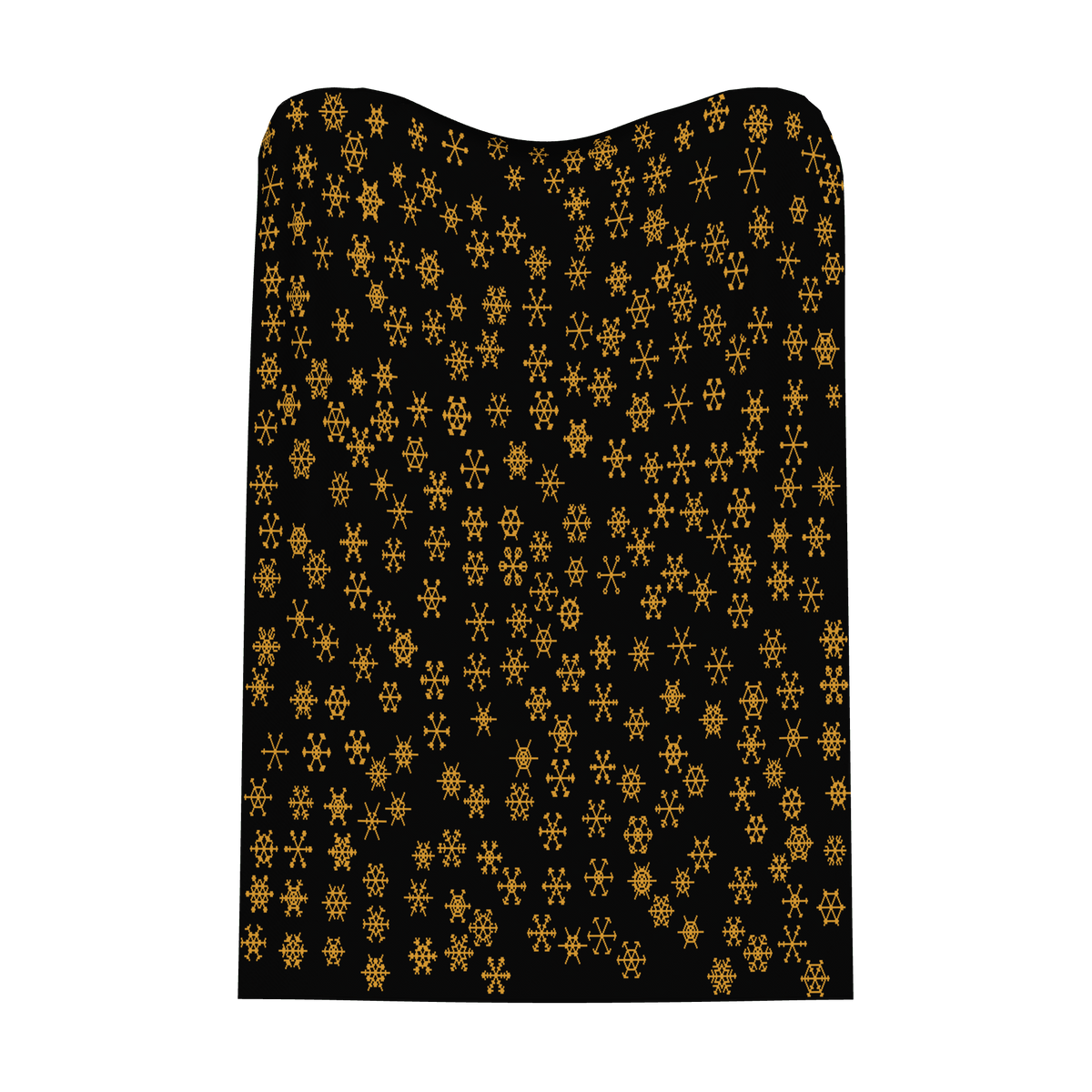 Black & Mustard|50in x 70in