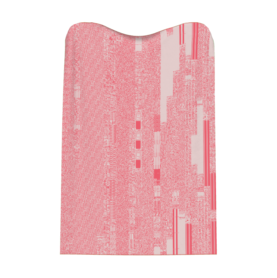 Hot Pink & Light Pink|50in x 70in