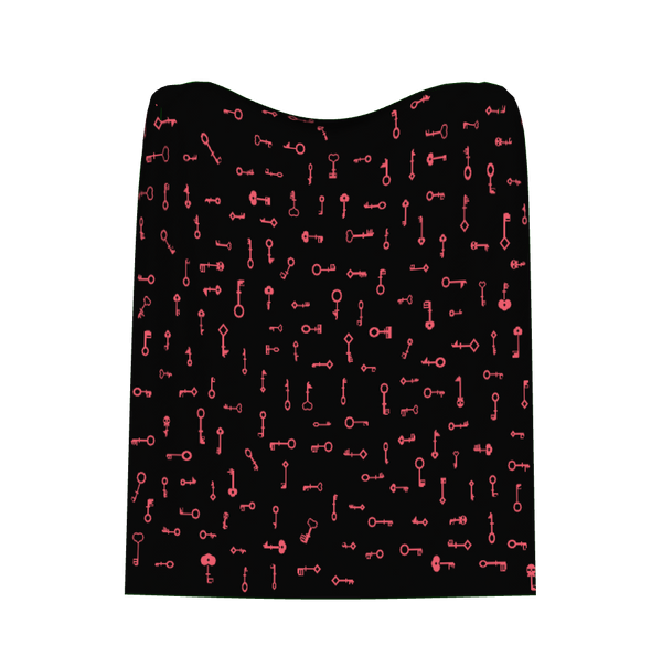 Black & Pink · “Avast Ye” Skeleton Keys: Blanket
