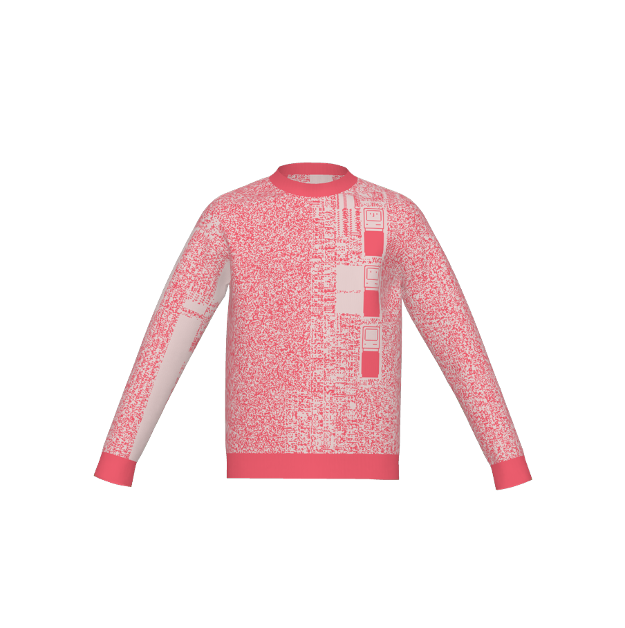 Hot Pink & Light Pink|8-9