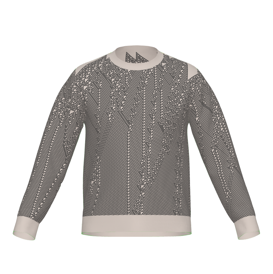 Grey & Cream|L