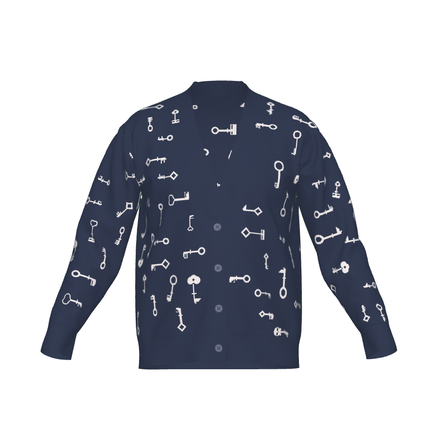 Navy & White|L