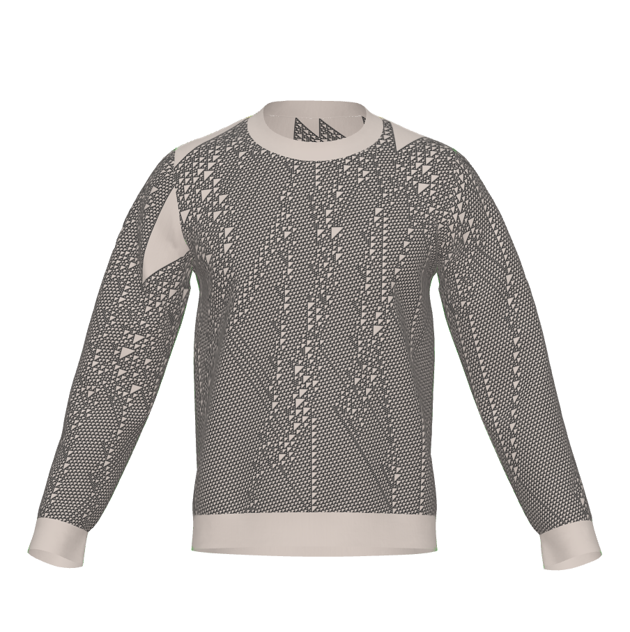 Grey & Cream|M