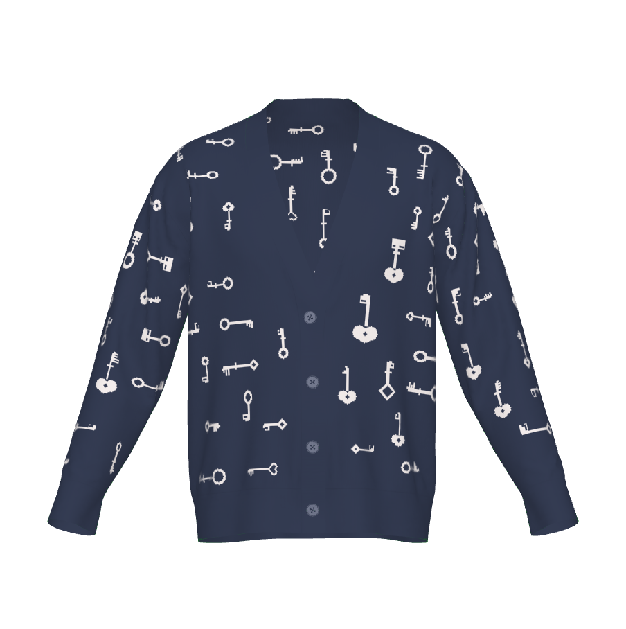 Navy & White|M