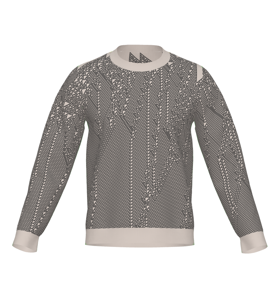Grey & Cream|M