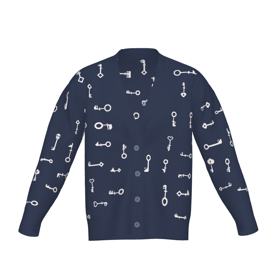 Navy & White|S