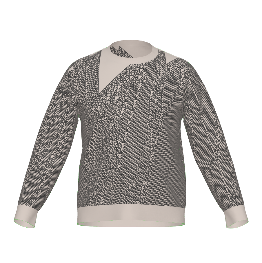 Grey & Cream|XL