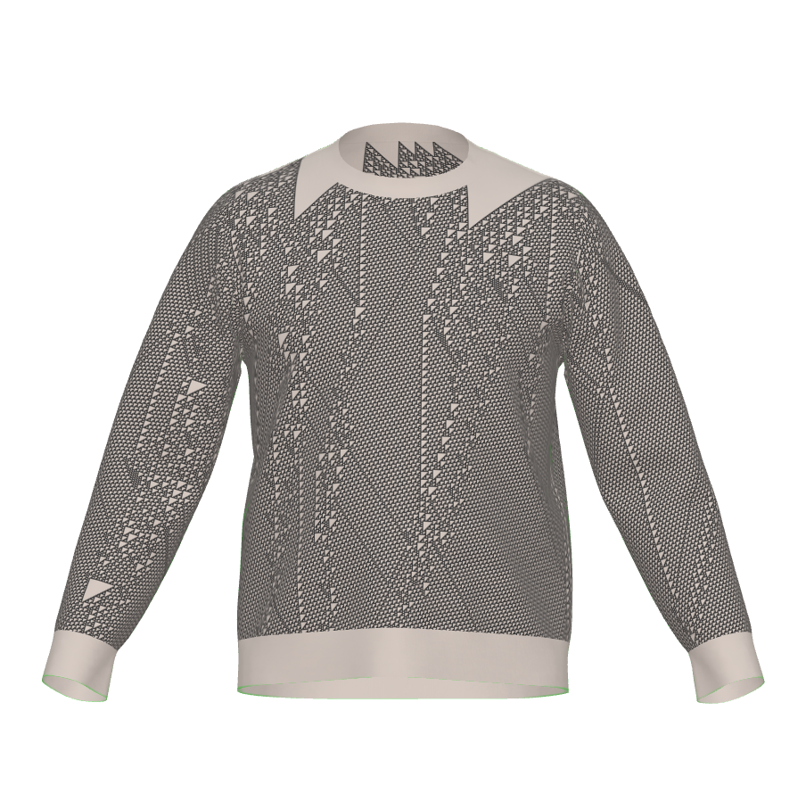 Grey & Cream|XL