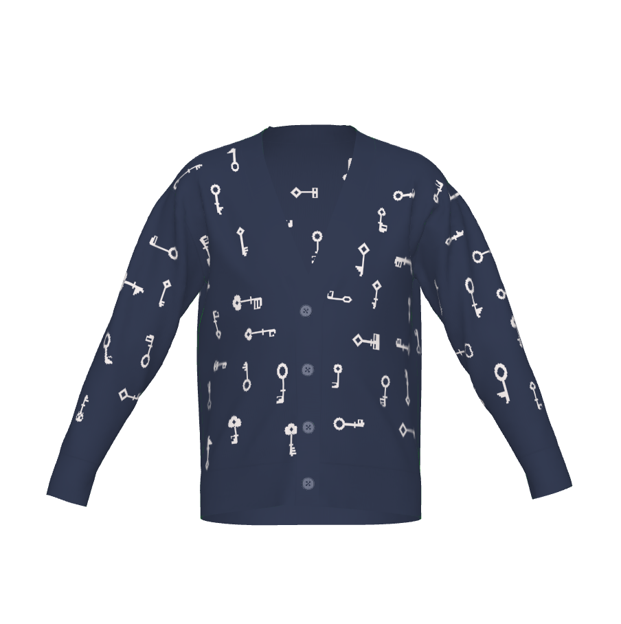 Navy & White|XS
