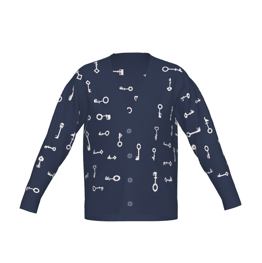 Navy & White|XS