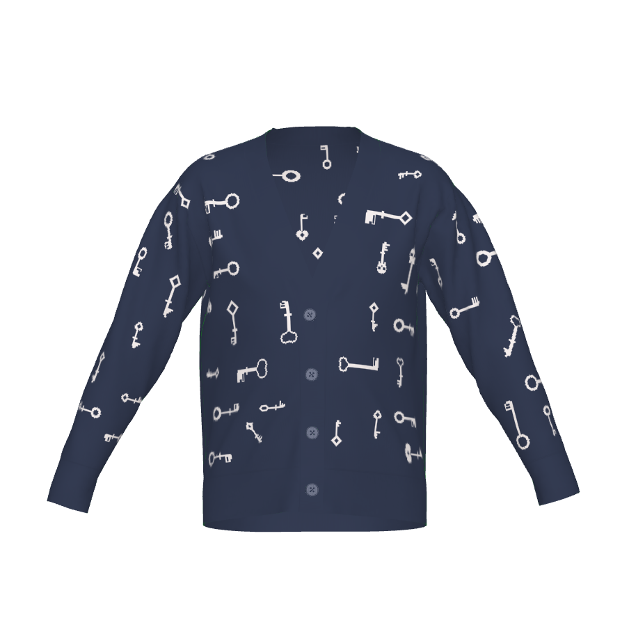 Navy & White|XS