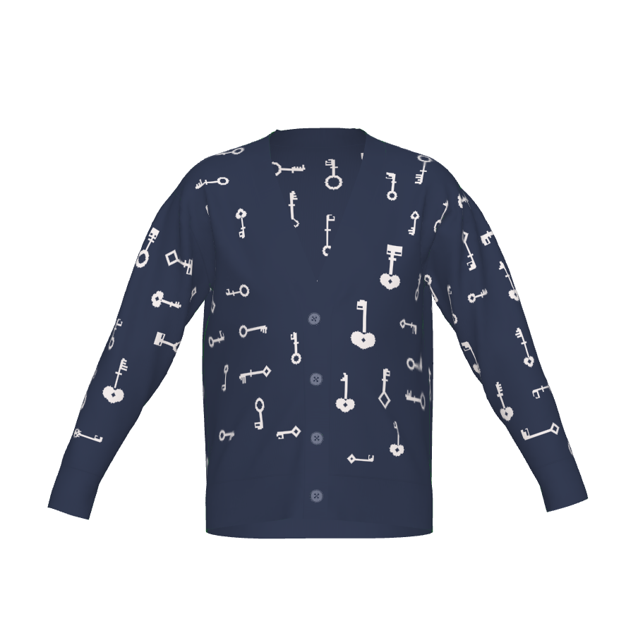 Navy & White|XS