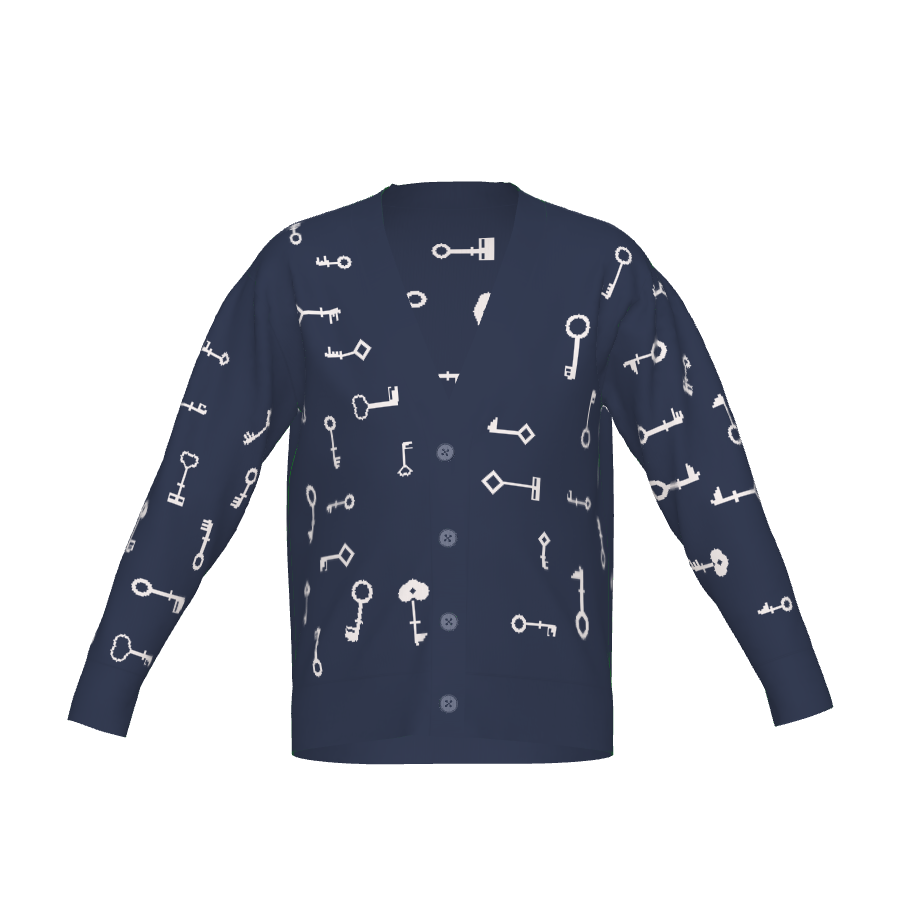 Navy & White|XS